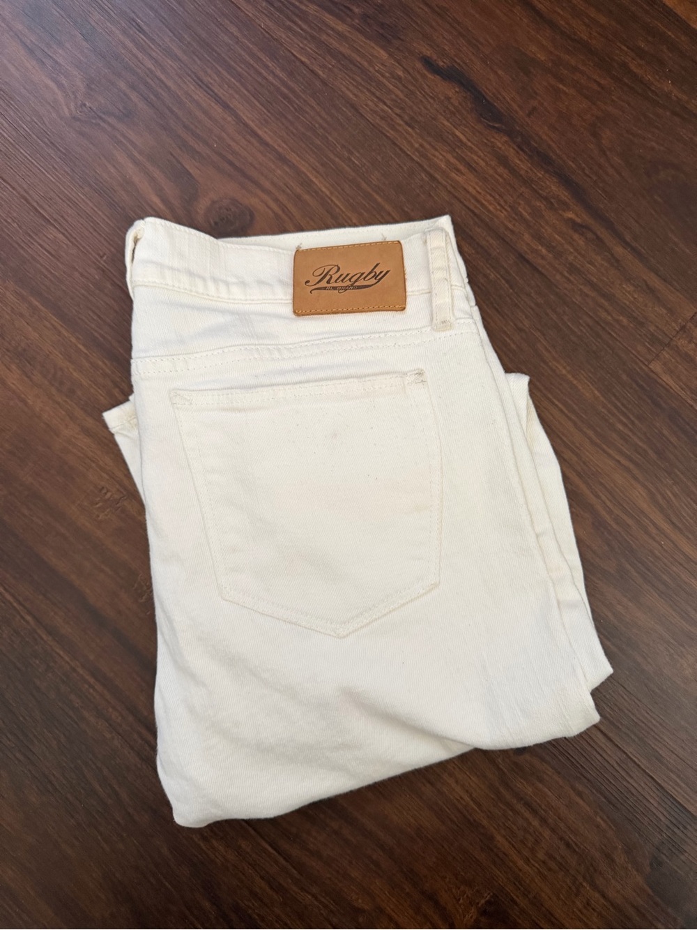Ralph Lauren Rugby White Women's Skinny Jeans Classic High-Rise
